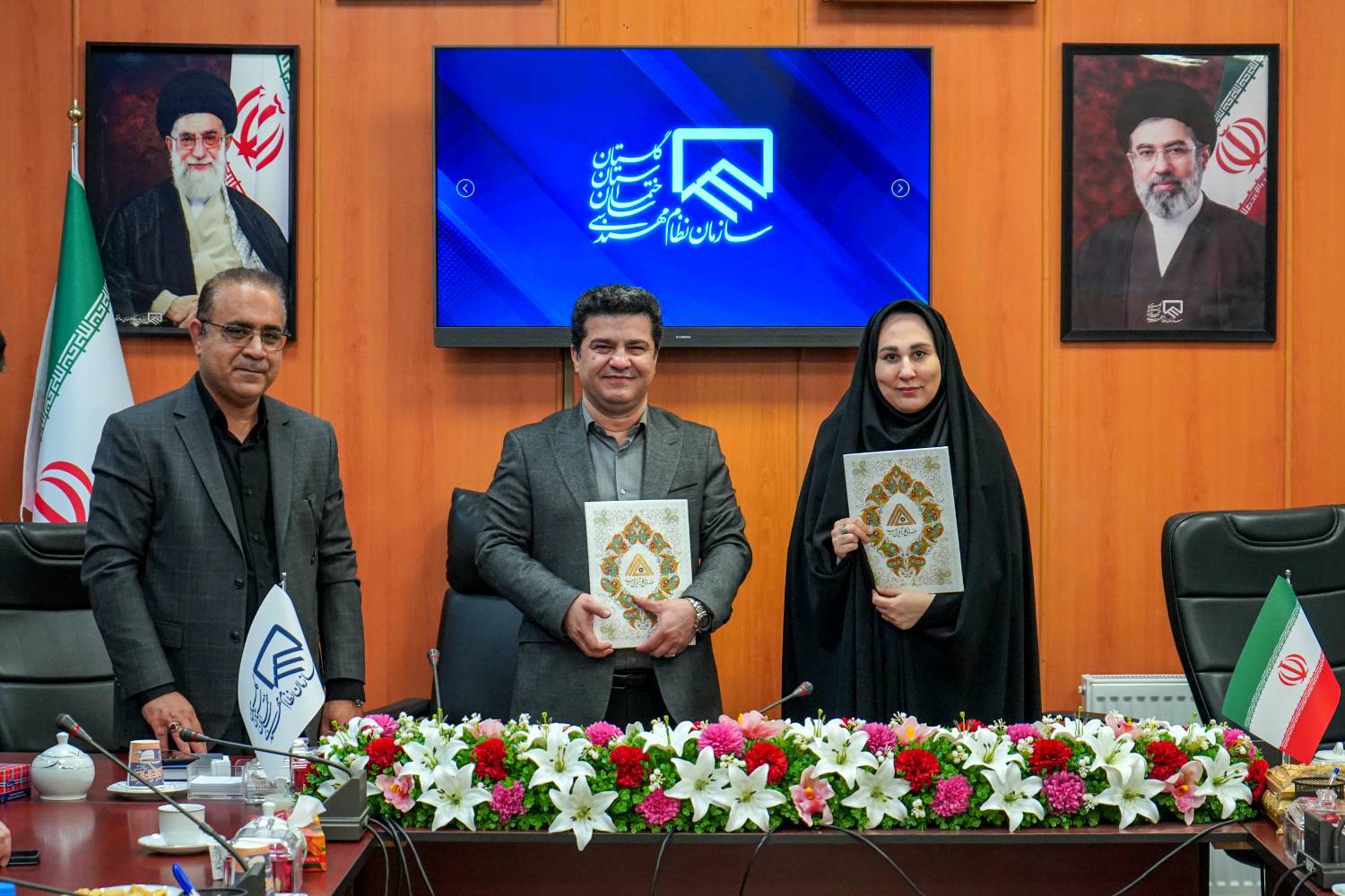 امضای تفاهمنامه صندوق کارآفرینی امید و سازمان نظام مهندسی ساختمان گلستان برای حمایت از تولید و اشتغال