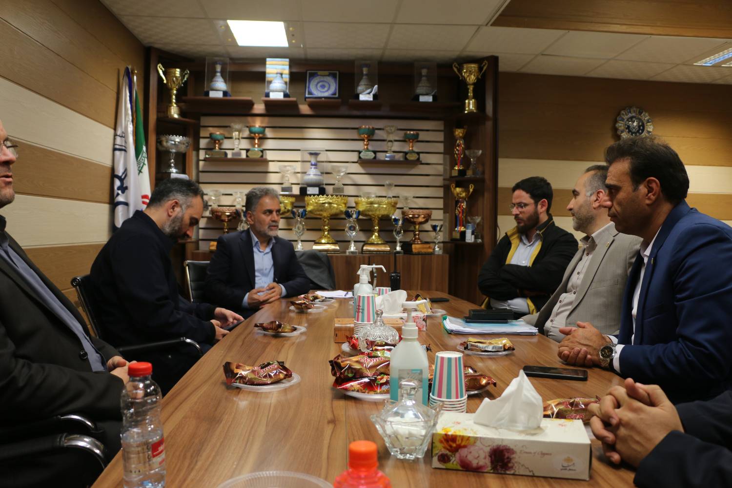 حضور مدیرعامل صندوق کارآفرینی امید در مرکز سامد استانداری فارس