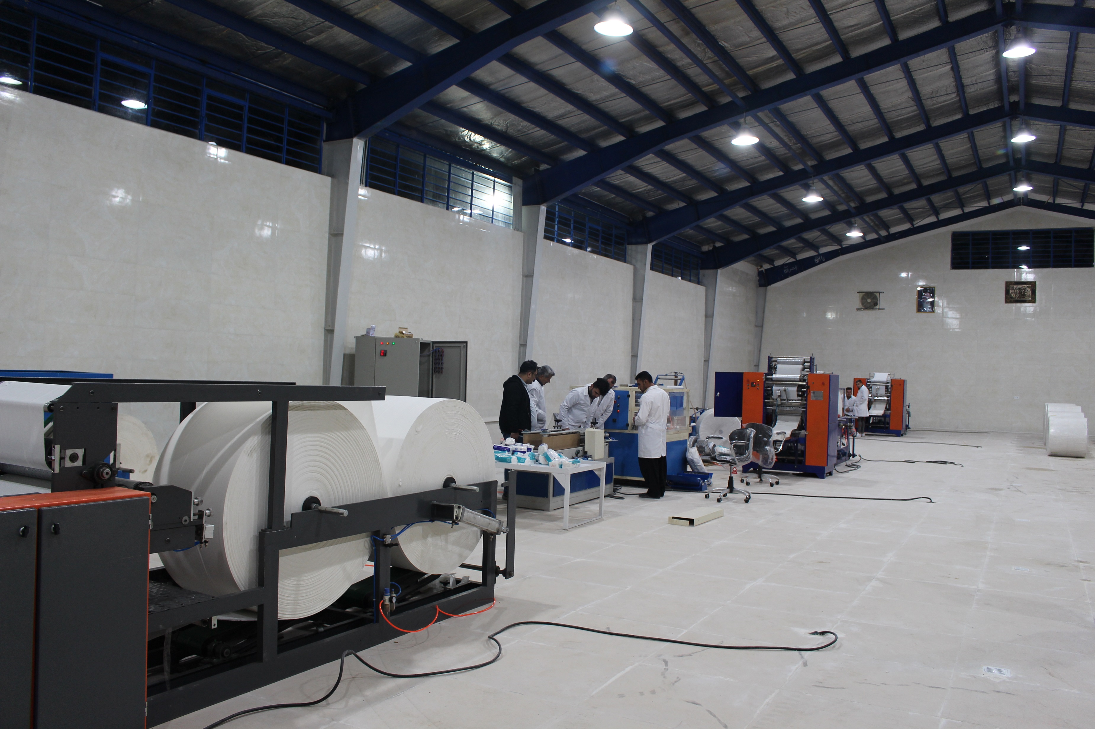 بهره برداری از کارخانه تولید محصولات سلولزی زریبار در مریوان