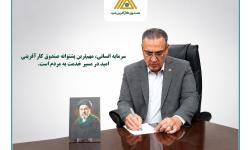 ضیایی: سرمایه انسانی، مهم‌ترین پشتوانه صندوق کارآفرینی امید در مسیر خدمت به مردم است