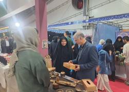 گشایش اولین نمایشگاه توانمندی های بانوان همدانی با هدف توسعه پایدار اشتغال