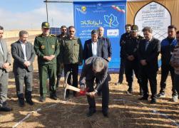 ۳ نیروگاه خورشیدی یک مگاواتی در شهرستان کوثر استان اردبیل کلنگ زنی شد