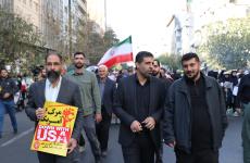 حضور پرشور کارکنان صندوق کارآفرینی امید در راهپیمایی یوم‌الله ۱۳ آبان